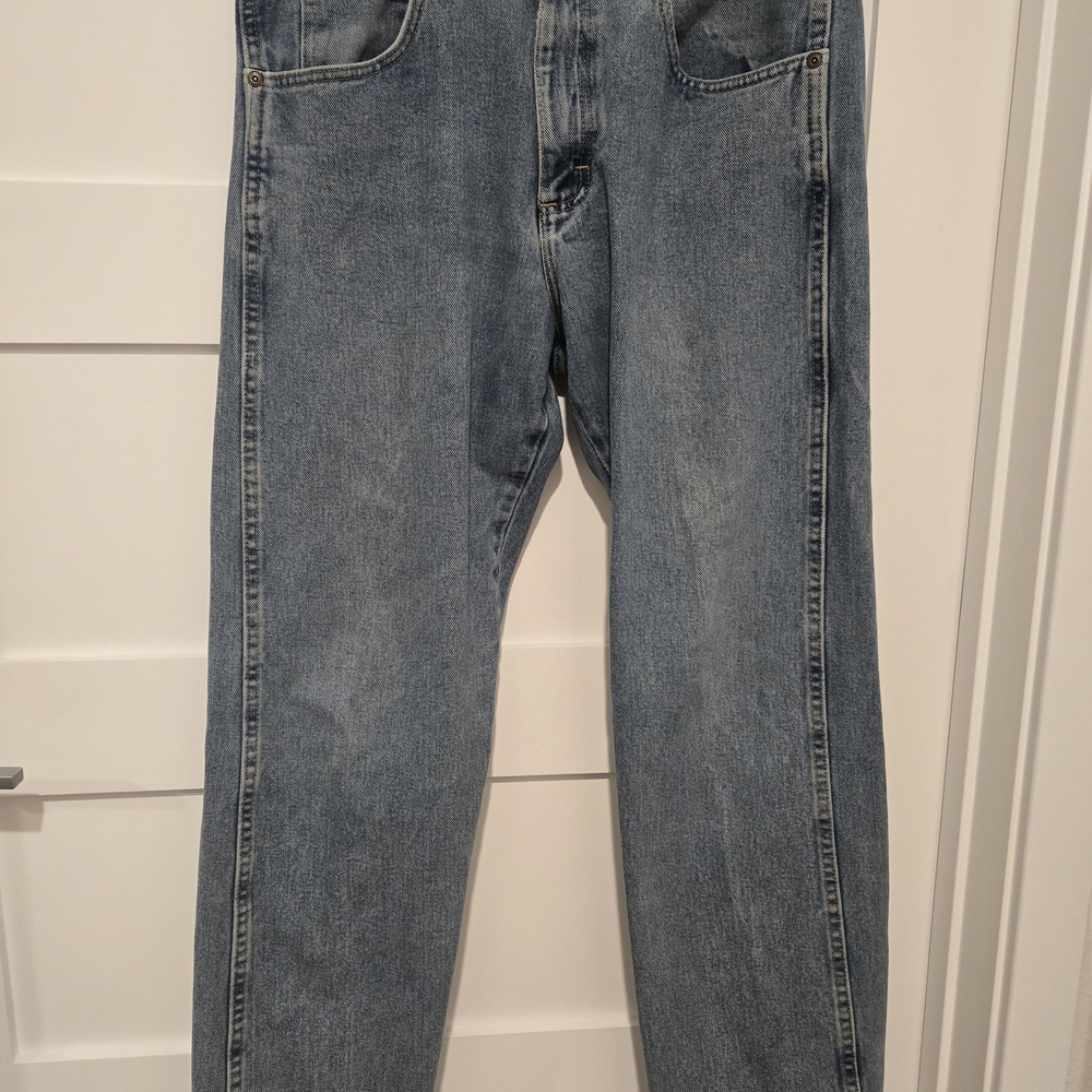 Wrangler Relaxed Fit Mens Light Blue Comfy Jeans